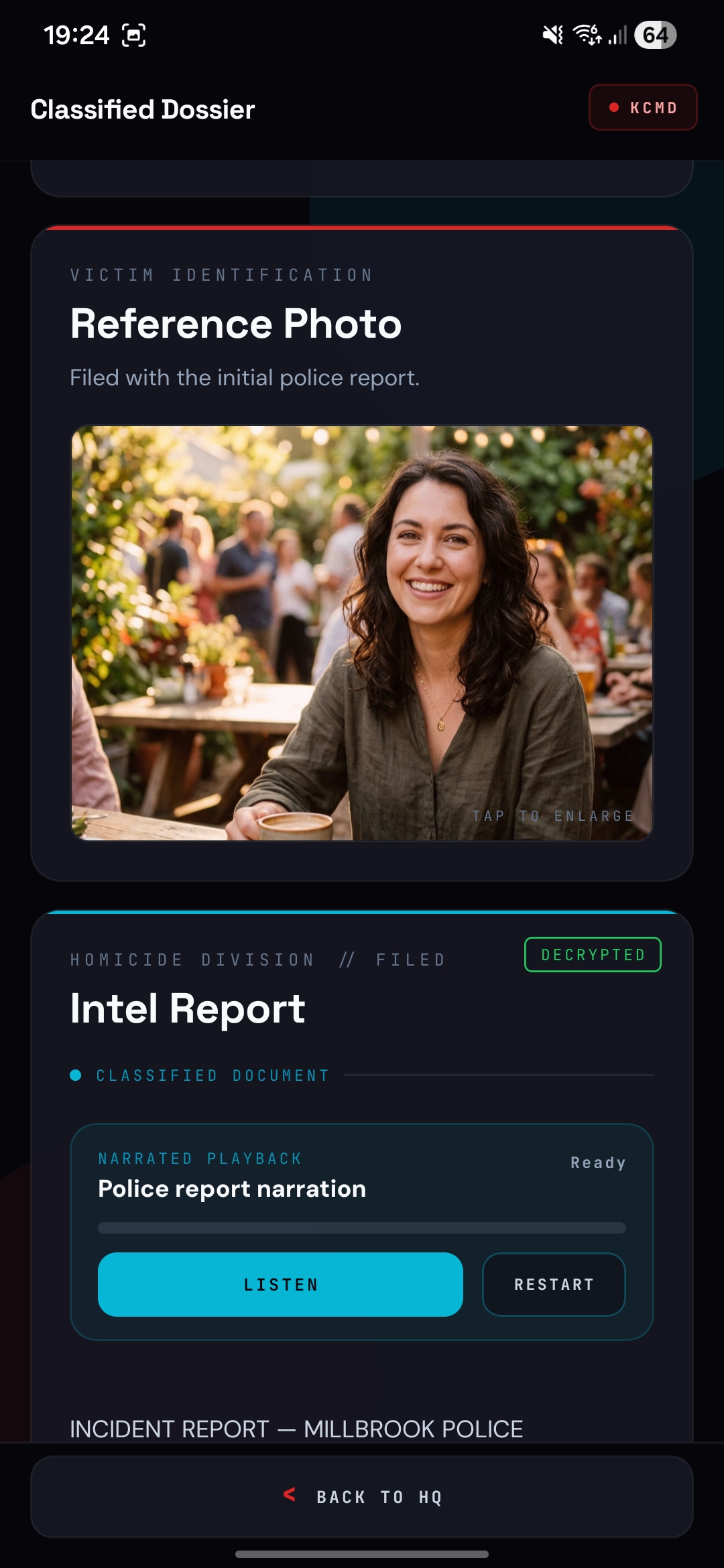 INTEL REPORT